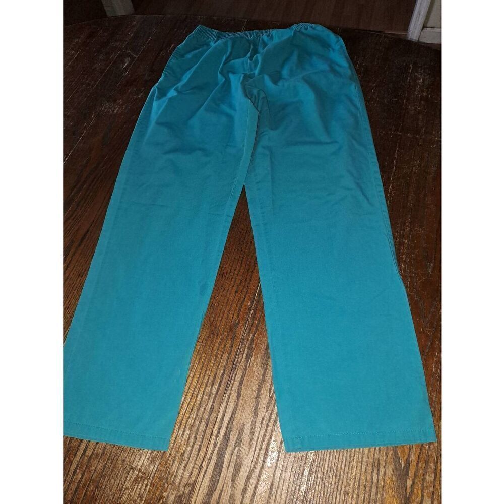 Medium 10/12 MHD Scrubs Elastic Waist Pull On Scrub Pants with Pockets Nursing